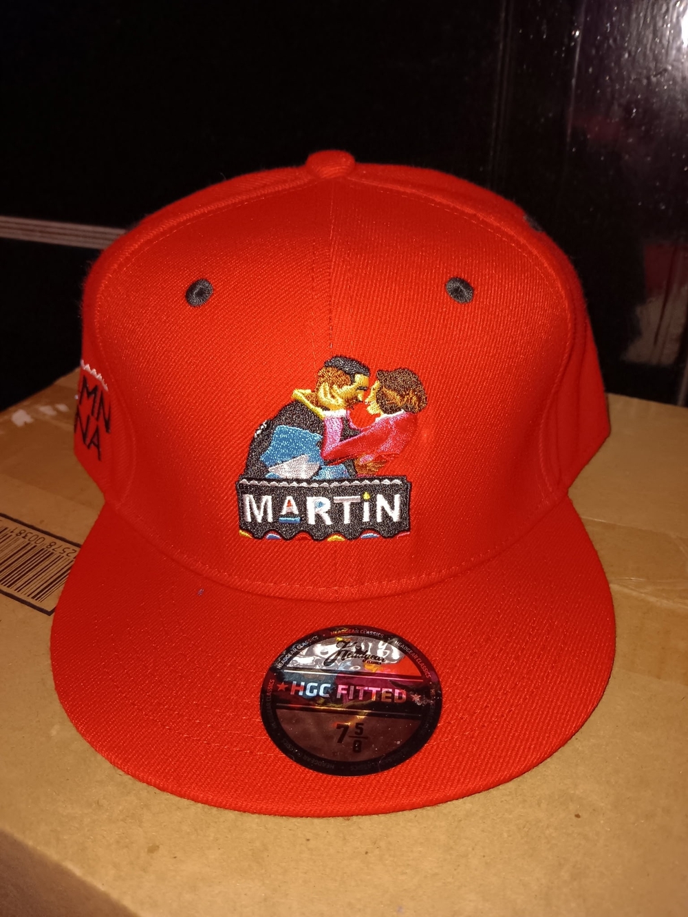 Martin Red Fitted Hat